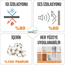 Ventrawall - Ipek Sıva | Canlı Sıva | Isı Ve Ses Yalıtımlı Sıva | %100 Pamuk | Mor | PU04-1.5 Kg| 5m²