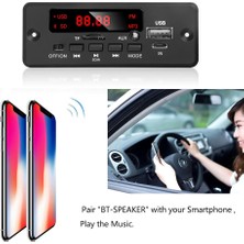 Sonreyon 2 x 25 Watt Hoparlör Çıkışlı Fm Dekoder Bluetooth USB Tf Kart  Fm Radio Mp3 Player