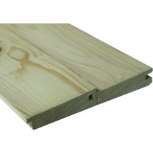 SZN Wood Ahşap Dış Cephe Yalı Baskı 9,5 x 2,2 cm Ladin C Yeşil Emprenyeli