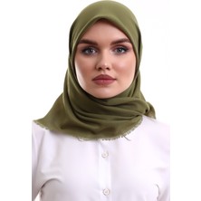 İhvan Online Pamuklu Pano Düz Desensiz Örtü Yeşil