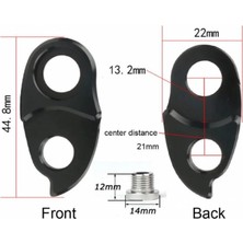 Velo Arka Vites Kulak Uzatma - Uzatıcı Adaptörü Mtb - Yol Uyumlu
