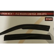 Mkm Dacia Logan Mcw1-4'lü Mugen Cam Rüzgarlık Seti