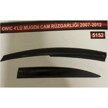 Mkm Honda Civic 4'lü Mugen Cam Rüzgarlık Seti