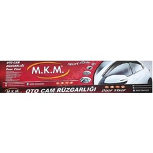 Mkm Opel Combo C Ön Mugen Cam Rüzgarlık Seti