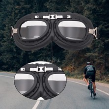 Dharry 2x Motosiklet Goggles Bike Racer Binicilik Için Açık Gözlük Atv Clear ve Sarı (Yurt Dışından)