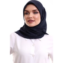 İhvan Online Kofra Desenli Baş Örtü - Siyah