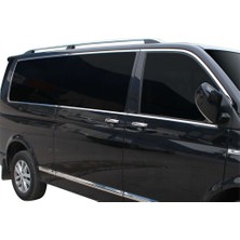 Drs Tuning Volkswagen Transporter T6 Cam Çerçevesi 14 Prç Krom (U.ş) Tek Sürgü 2015 ve Sonrası