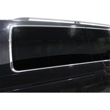Drs Tuning Volkswagen Transporter T6.1 Cam Çerçevesi 14 Prç. Krom (K.ş.) Tek Sürgü 2020 ve Sonrası