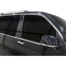 Drs Tuning Volkswagen Transporter T6.1 Cam Çerçevesi 14 Prç. Krom (K.ş.) Tek Sürgü 2020 ve Sonrası