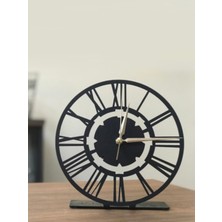 AS Design Masa Üstü/ofis Metal Dekor Saati