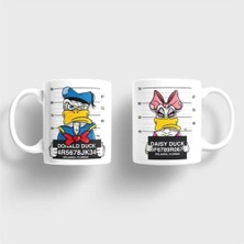 Kupa Burada Sevgililer Günü Kupa Bardak Çift  (Iki Adet Gönderilecektir.)