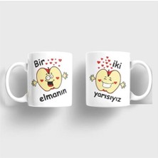 Kupa Burada Aşk Sevgili Kupası (Iki Adet Gönderilecektir.)