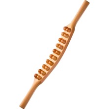 Baoblaze Ahşap Guasha Kazıma Çubuğu Masaj Aletleri Bacaklar Için Hurdaya Çıkarma Kayın 60CM (Yurt Dışından)
