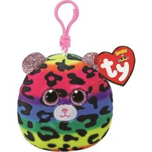 Toru Toys Ty Dotty Leopard Squishy Beanie Peluş Anahtarlık