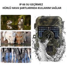 Techmore HH-662 Hareket Sensörlü Full HD Fotokapan Avcı Kamera Foto Kapan