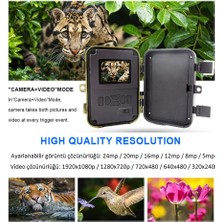 Techmore HH-662 Hareket Sensörlü Full HD Fotokapan Avcı Kamera Foto Kapan