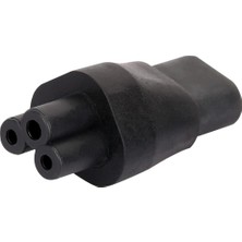 Sharplace 1 x Ila C8 Adaptörü, Iec 320 Ila C8 Adaptörü, Ac Adaptörü (P006) (Yurt Dışından)