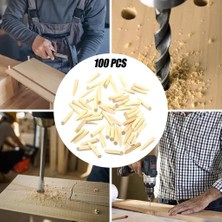 Basto 100PCS Mini-Tasche Delik Ahşap Işleme Birleştirme Cep Deliği Fişi (Yurt Dışından)