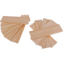 Basto 20 Adet Boş Bitmemiş Balsa Tr Popable Çubukları (Yurt Dışından)