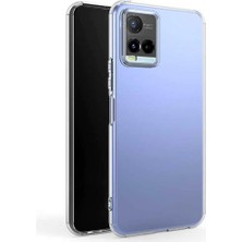 Smody Vivo Y21 Kılıf Lüx Şeffaf Silikon