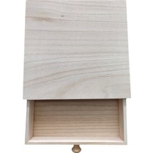 2pcskahverengi Çay Saklama Kutusu Organizatör Stand Tutucu Çekmece Mücevher Biberler Tutucu - 8.94 x 8.94 x 1.06INCH (Yurt Dışından)