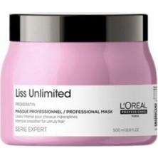Loreal Professionnel L'oreal Professionnel Liss Unlimited Düzleştirici Etkili Saç Maskesi 500 ml