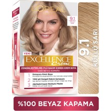 L'Oréal Paris LOreal Paris L'oreal Paris Excellence Creme Saç Boyası 9.1 Sarı Küllü