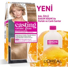 L'Oréal Paris L'oreal Paris Parlak Küllü Sarı Saç Boyası - Casting Creme Gloss 810 3600523302956
