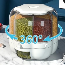 Acelit 6 Izgara Tahıl Dispenser Kuru Gıda Dispenseri 6.5 kg. - 6 Izgara (Yurt Dışından)