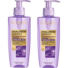 2 Li Set Hyaluron Uzmanı Cilt Dolgunlaştıran Yüz Yıkama Jeli 200 ml x 2 - Hyaluronik