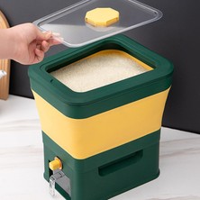 Acelit Otomatik Tahıl Dispenser Depolama Yeşil (Yurt Dışından)