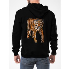 Tshirt-Sweat Oversize Sweatshirt & Hoodie Tıger Baskılı