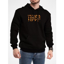 Tshirt-Sweat Oversize Sweatshirt & Hoodie Tıger Baskılı