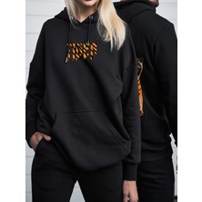Tshirt-Sweat Oversize Sweatshirt & Hoodie Tıger Baskılı
