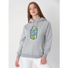 Tshirt-Sweat Oversize Sweatshirt & Hoodie Lyrcal Baskılı