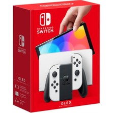 Nintendo Switch OLED Beyaz Yeni Nesil Konsol 64GB + Pokemon Scarlet Oyunlu Bundle