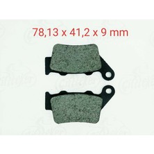 Bajaj Arka Fren Disk Balatası FA213 Ith Bajaj Pulsar Ns-Rs 200 - Yamaha Mt-03 - Ktm 200-250-390-690 Duke