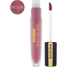 Sheida Ultra Long Lasting Lip (Kalıcı Sıvı Ruj) No:06