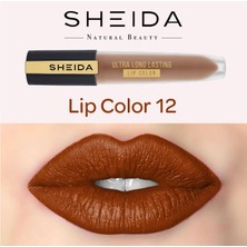 Sheida Ultra Long Lasting Lip (Kalıcı Sıvı Ruj) No:12