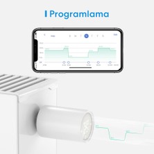 Meross Wi-Fi Uzaktan Kontrollü Akıllı Termostat Vanası (Sadece Meross Hub ile Çalışır)