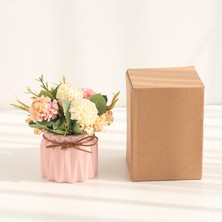 Vonluxe 3 Adet Mini Yapay Çiçek Simülasyonu Hidrangea (Yurt Dışından)