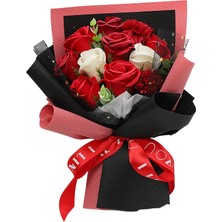 Vonluxe 3x Yapay Karanfil Çiçek Dekorasyonu Dekorasyonu (Yurt Dışından)