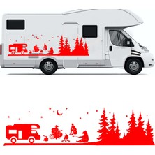 Melek Pazarı Kampçı Ayı, Moto Karavan STICKER-S1737