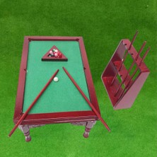 Strade Store Mini 1:12 Ölçek Havuz Masası Bilardo Ball Mobilya Sahnesi Dekor Aksesuar (Yurt Dışından)