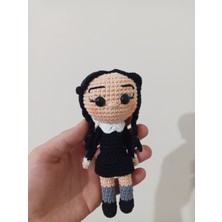 Ezgi's Babies Wednesday Addams Amigurumi Bebek Oyuncak El Örgüsü Addams Family