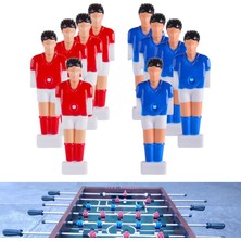 Wilkwe 10 Foosball Yedek Oyuncu Seti 5 Mavi Futbol Oyunları Değiştirme (Yurt Dışından)