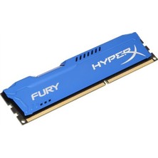 Kingston Hyperx Fury Blue 8gb 1600MHZ Ddr3 Ram (HX316C10F/8)