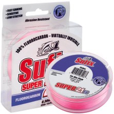 Sufix Süper 21 Fluorocarbon Misina 50MT - Pink
