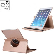 Fibaks Apple iPad 9.7 2017 5. Nesil Kılıf Dönebilen Standlı Pu Deri Koruyucu Kapak Tablet Kilifi