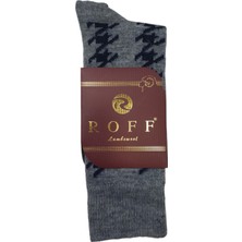 Roff Çorap Yünlü Lambswool Koyun Kılı Kışlık Erkek Çorap 7 Li Paket 40-44 Numara